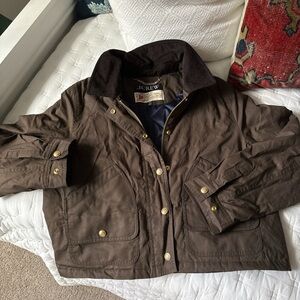 J. Crew Women's Dark Brown Utility Jacket